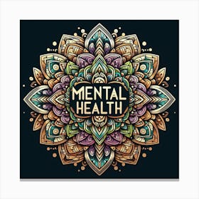 Mental Health 3 Canvas Print