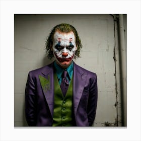 Joker Canvas Print