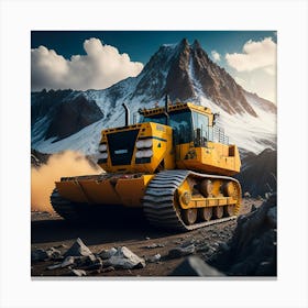 Buldozer Mountain (17) Canvas Print