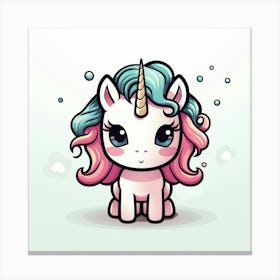 Cute Unicorn, Cute Unicorns, Cute Unicorns, Cute Unicorns, Cute Unicorn Canvas Print