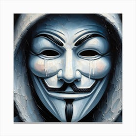 Anonymous Mask Canvas Print