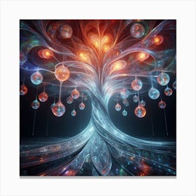 Glass tree 1 Canvas Print