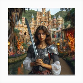 Disney Princess5 Canvas Print