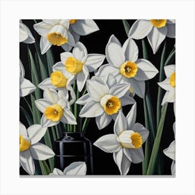 Daffodils 3 Canvas Print