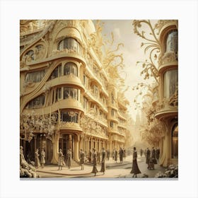 'Barcelona' Canvas Print