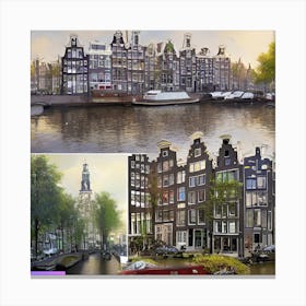 Amsterdam 1 Canvas Print