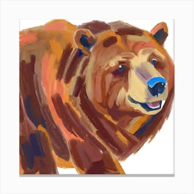 Grizzly Bear 02 Canvas Print