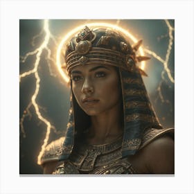 Egyptian Queen 35 Canvas Print