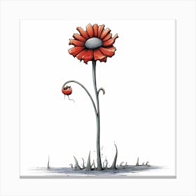 Dead Flower Canvas Print