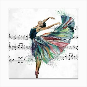 Ballerina 1 Canvas Print