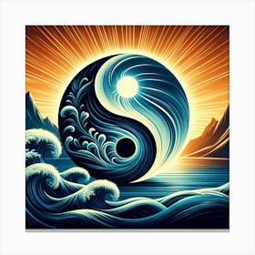 Yin Yang Canvas Print