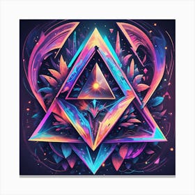 Psychedelic Art Canvas Print