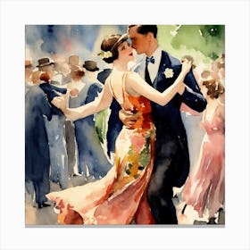 Twenties Dance Canvas Print