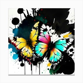 Butterfly Painting 185 Canvas Print