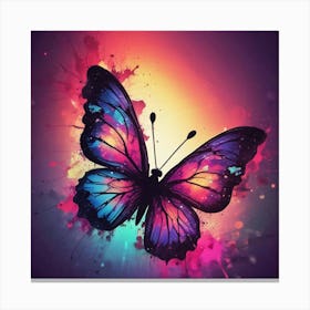 Butterfly Painting 293 Canvas Print