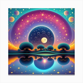 Psychedelic Art Canvas Print