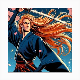 Samurai Warrior 4 Canvas Print