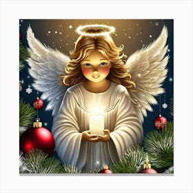 Angel Christmas 4 Canvas Print