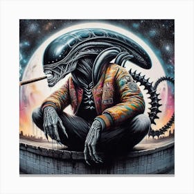 Alien Art 1 Canvas Print
