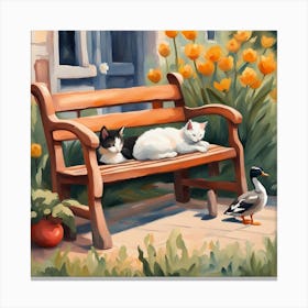 Friends Canvas Print