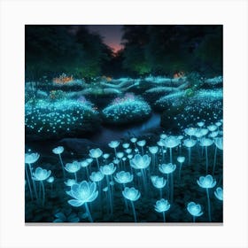 Glow In The Dark Canvas Print