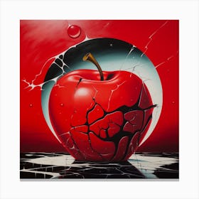 Red Apple Canvas Print