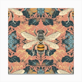 Bees Bee Insect Bug Canvas Print