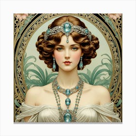 Edwardian Woman 1 Canvas Print