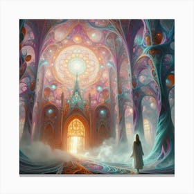 Ethereal Cathedral Canvas Print