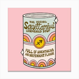 Sagittarius Soup Canvas Print