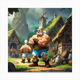 Vikings Canvas Print