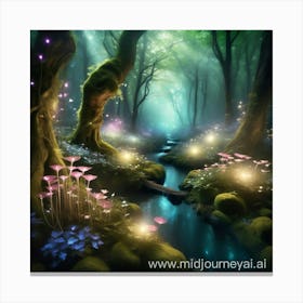 Fairy Forest Canvas Print