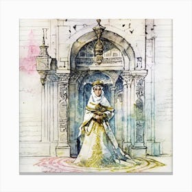 Princess And The Frog Canvas Print