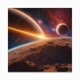 Nasa Stock Videos & Royalty-Free Footage Canvas Print