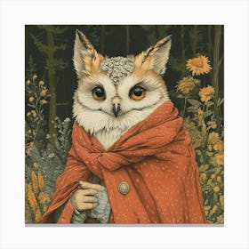 Red Riding Hood Art Canvas Print