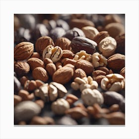 Nut Stock Photos & Royalty-Free Footage Canvas Print