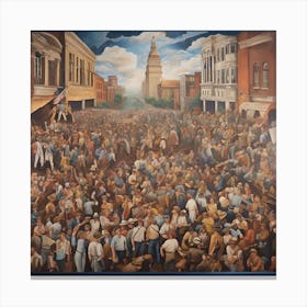 'The People' Canvas Print