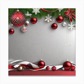 Christmas Background 22 Canvas Print