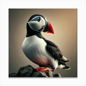 Puffin Canvas Print