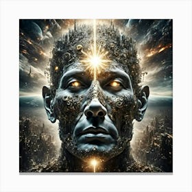 Ai0 HyperGod Canvas Print