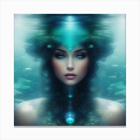 Mermaid 4 Canvas Print