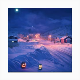 Once Upon A Time In The Far North Canvas Print