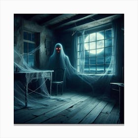 Ghost In The Room Canvas Print