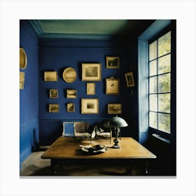 Blue Room 7 Canvas Print