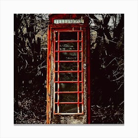 Mother Nature’s Telephone Box Canvas Print