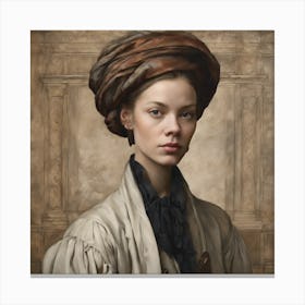 Modern Renaissance Portraits 1 Canvas Print