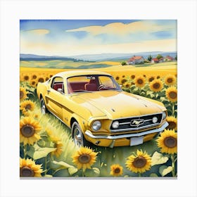 Car Art 29 Canvas Print