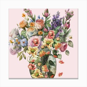 Colorful Bouquet Canvas Print