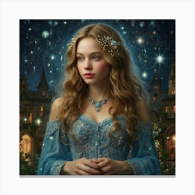 Cinderella Canvas Print