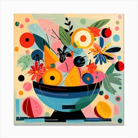 Fruit Bowl Canvas Print